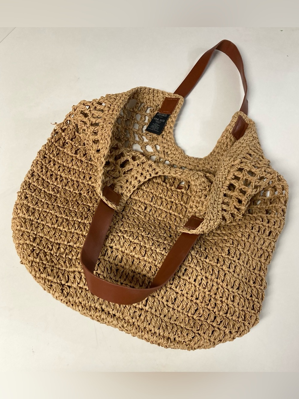 Banana Republic Woven Raffia Bag - Picture 3 of 9